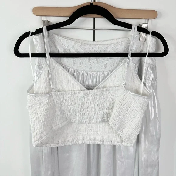 Free People Ivory Combo Aster 2PC Boho Skirt Set NEW Skirt Sets